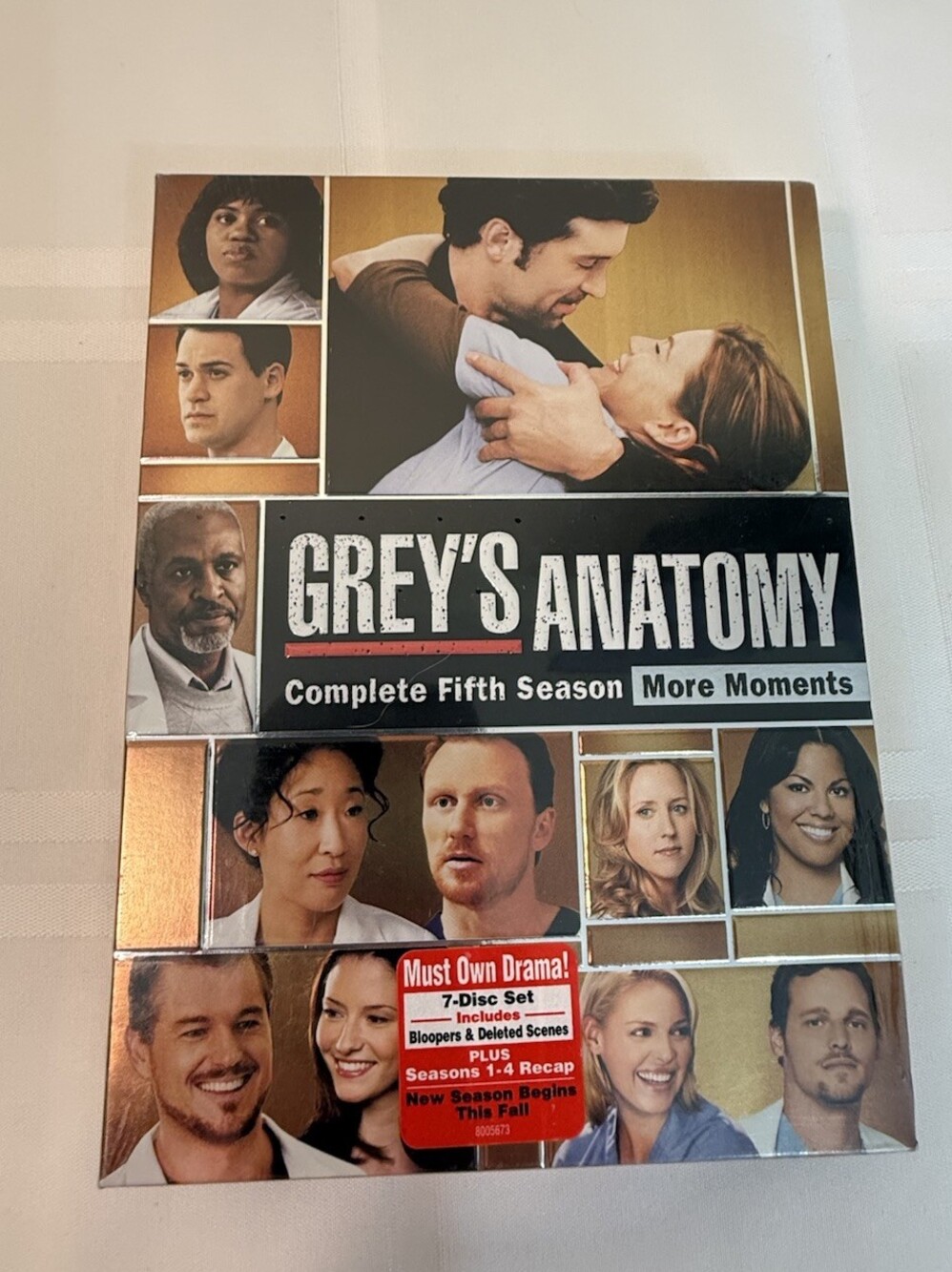 Grey's Anatomy Fifth Season 5 Brand New